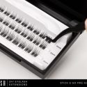Műszempillák DIY otthon Pre-Glued nanolash